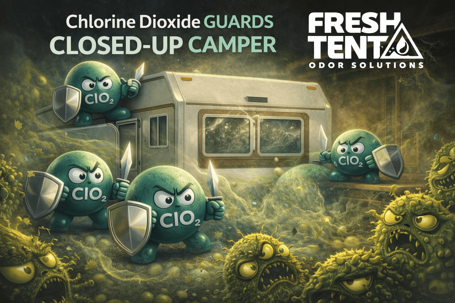 How ClO2 Defends campers & RV's